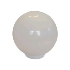 Vintage White Milk Glass Globe Lampshade 8