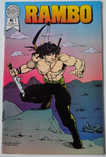 RAMBO #1 | RAMBO III #1 (1988) BLACKTHORNE PUBLISHING SET OF 2 ISSUES picture