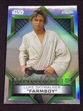 2023 Topps Chrome Star Wars #M-2 Luke Skywalker Monikers picture