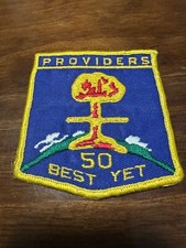 Vintage US Army Providers 50 Best Yet Patch picture