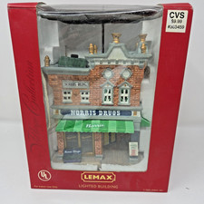 Lemax Norris Drug Store Lighted Building Christmas Village 2006 65448CV NIB New picture