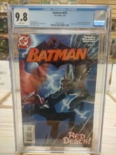 Batman 635 CGC 9.8 white pages 1st Jason Todd as the Red Hood picture