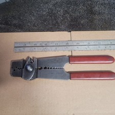 Rare 1930s Delco Packard Auto Tool Part No. 1500 Wire Cutter Stripper USA Tools picture