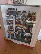 2004 Lemax Essex Street Facade Christmas Lane #05104 Tested w/ Box  picture