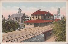 Postcard Rock Island Station Davenport Iowa IA picture
