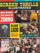 54974: CENTRAL PUBLICATIONS SCREEN THRILLS ILLUSTRATED #9 VF Grade picture