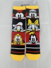 Disney Parks Exclusive:Adult Socks;Mickey,Minnie,Donald, Goofy,Pluto,Daisy NWT picture