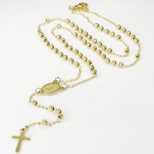 Rosary Beads Necklace Gold Plated Blessed by Pope for Women picture