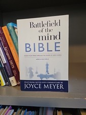 Battlefield of the Mind Bible Renew Your Mind Through Power of God Joyce Meyer picture