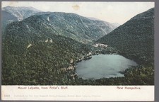 Echo Lake NH postcard - Mount Lafayette from Artist's Bluff picture