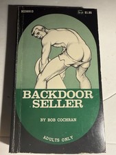 BACKDOOR SELLER - 1972 BOB COCHRAN -SURREY HIS69 VTG PULP NOVEL GAY INTEREST picture