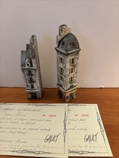 Vintage Gault France Miniature Paris Chapelier & Notaire - Signed Certificates picture