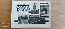 Postcard Praha Karluv Most ungel _ picture