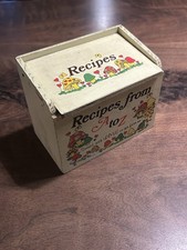 Vintage 1970s George Good Merry Mushroom Recipe Box picture
