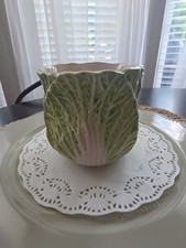Ceramic Cabbage Leaf Planter Pot picture