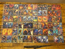 1994 Fleer Marvel Masterpieces Gold Foil Signature Series Card Lot Hildebrandt picture