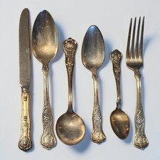 Lot of 6 Vintage 1930s Hotel Astor NYC Flatware Muschenheim Wallace Int'l picture
