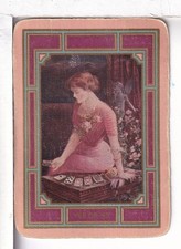 Single Vintage Playing Card U.S. Wide Named 