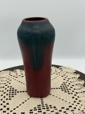 Antique Van Briggle Art Pottery Vase Mulberry Dragonfly 1922 to 1927 - 7