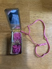 Art Deco Du Barry Richard Hudnut Compact Mirrored Powder Box USA With Lipstick picture