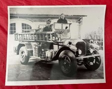 1920s American LaFrance Fire Engine - Original Car / Truck Photograph picture