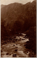 1929 Aberglaslyn Pass North Wales Judges Ltd Postcard w/ Stamps picture