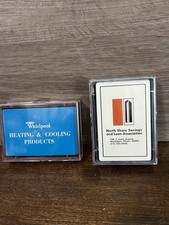 Two Vintage 1990’s Decks of  Promotional Advertising Playing Cards picture