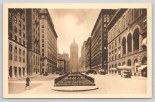 Park Avenue South from 48th St Grand Central New York City NY Postcard Albertype picture