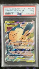 Pokemon PSA 9 Eevee & Snorlax GX SM169 Black Star Promo picture