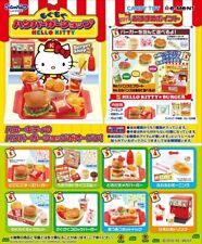 Re-Ment Hello Kitty Hamburger Shop Sanrio All 8 types set Miniature picture