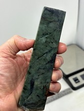 Washington State Jade slab W Translucency Cabbing Lapidary Carving Combo Ship picture