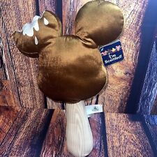 Disney Parks Mickey Mouse Chocolate Scented Ice Cream Bar Food Plush Pillow picture