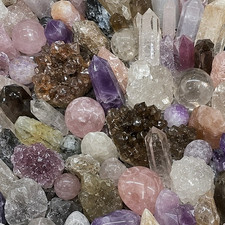 5 lb Quartz Variety Crystal Lot Natural Stones Mixed Assortment picture