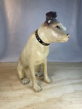 Vintage Victor RCA Hard Plastic Blow Mold NIPPER DOG 14” Advertising picture