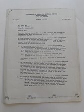 1966 University of Arkansas School of Pharmacy Stock Share Correspondence Epheme picture