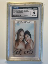 2025 Juicy Honey Luxury Rei Kamiki & Koiki Nagisa CHEKI AUTOGRAPH AUTO 10 CGC 9 picture