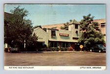 Little Rock AR-Arkansas, Ole King Cole Restaurant Vintage c1949 Postcard picture