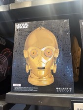 Disney Parks Star Wars C-3PO Galactic Archive Series Head Galaxy’s Edge Lights picture