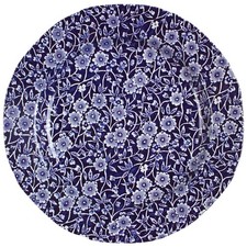 Staffordshire Calico Blue  Luncheon Plate 693589 picture