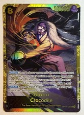 Crocodile Op14-120 SEC One Piece TCG Card Game NM English Seven Warlords picture