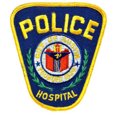 NEW- Vintage Austin Texas Hospital Police Patch picture