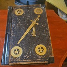 Scarlet Book of Free Masonry by M.W. Redding, 1889, Free Masons, Knights Templa picture