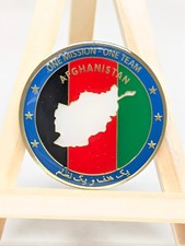Defense Intelligence Agency DIA Afghanistan One Mission One Team Challenge Coin picture