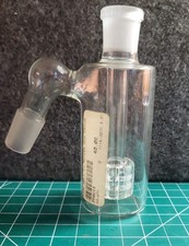 19mm Clear Glass Matrix Ash Catcher – 45 Degree Male Joint Adapter picture