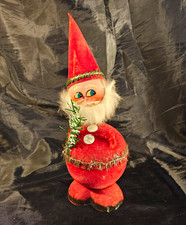 Vintage 1950's Christmas Candy Container, bobble head Santa, Western Germany#1DS picture