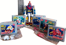 Popy Gashapon Voltes V Popinica 5 piece set Soul Chogokin Capsule 2002 JP picture