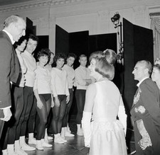 President Mrs Kennedy were hosts a state dinner White House hon- 1962 Old Photo picture