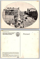 Winnipeg Main Street North Portage Avenue Centennial Postcard picture
