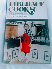 Liberace Cooks Cookbook Signed & Inscribed to Florence Walker Oct 1970 . picture