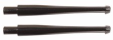 2 Black Straight Bit Replacement Stem Missouri Meerschaum Corn Cob Pipe 5613-2 picture